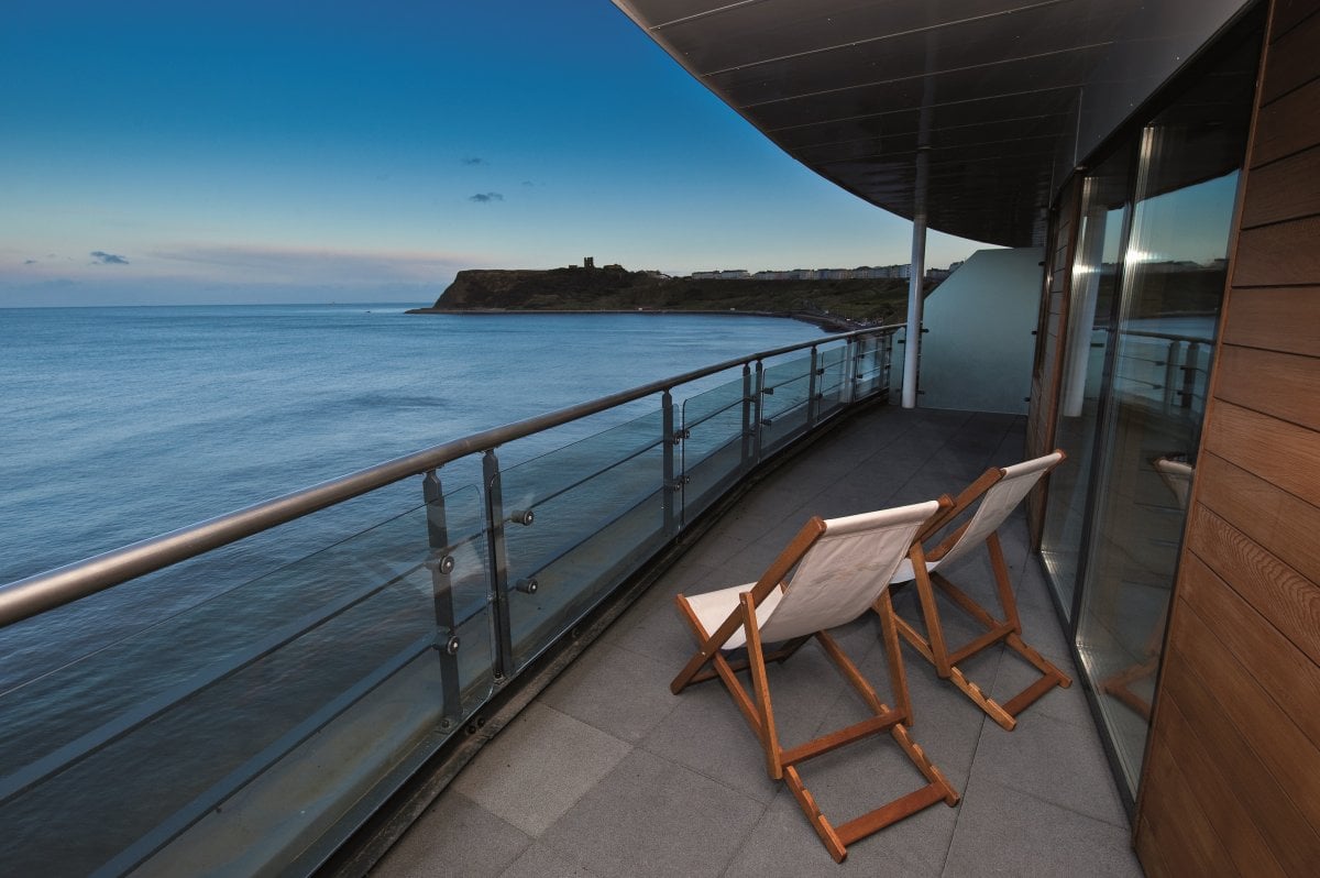 The Sands - stunning penthouse balcony overlooking North Bay